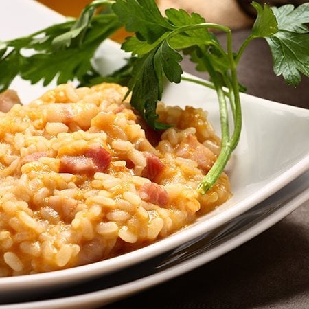 Risotto alla zucca e pancetta-4